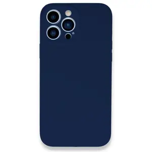 İphone 13 Pro Kılıf Lansman Legant Silikon - Lacivert