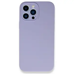 İphone 13 Pro Max Kılıf Lansman Legant Silikon - Lila
