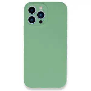 İphone 13 Pro Max Kılıf Lansman Legant Silikon - Yeşil