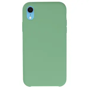 İphone Xr Kılıf Lansman Legant Silikon - Yeşil