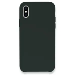 İphone Xs Max Kılıf Lansman Legant Silikon - Koyu Yeşil