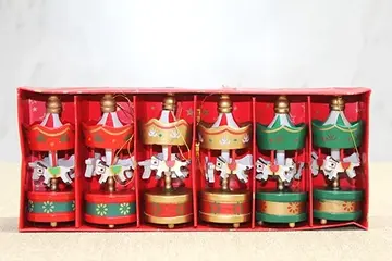 Ahşap 6'lı Dekoratif Atlı Karınca