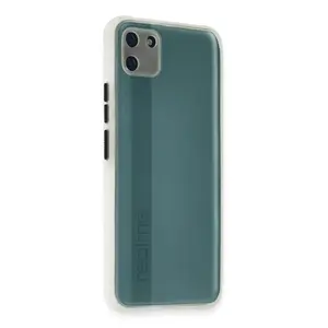 Realme C11 Kılıf Miami Şeffaf Silikon - Şeffaf