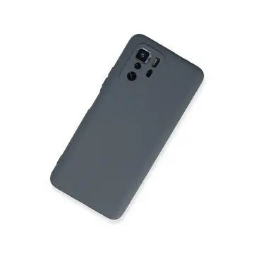 Xiaomi Poco X3 Gt Kılıf Nano İçi Kadife Silikon - Gri