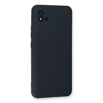 Realme C11 2021 Kılıf Nano İçi Kadife Silikon - Lacivert