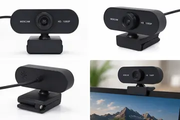Webcam Orjınal Hd 1080p Konferans Kamera Dahili Mikrofon Görüntülü Sohbet Yayın Kamerası Hd Video