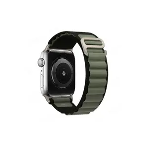 Watch 42mm Mountain Kordon - Siyah-yeşil