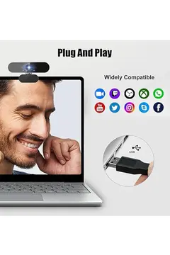Webcam Orjınal 1080p Hd Konferans Kamera Dahili Mikrofon Görüntülü Sohbet Yayın Kamerası Hd Video