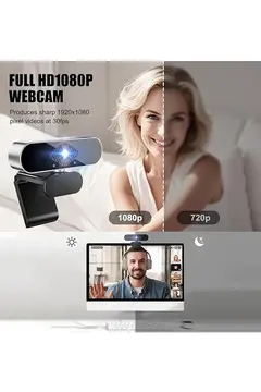 Webcam Orjınal 1080p Hd Konferans Kamera Dahili Mikrofon Görüntülü Sohbet Yayın Kamerası Hd Video