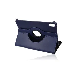 İpad Mini 6 Kılıf 360 Tablet Deri Kılıf - Lacivert