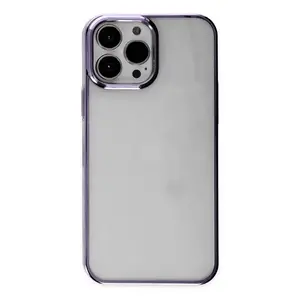 İphone 13 Pro Max Kılıf Element Silikon - Mor