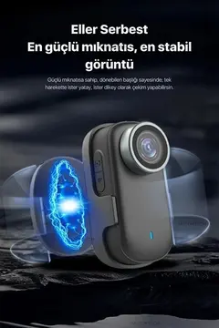 4k Ultra Hd Mini Wıfı Aksiyon Kamerası Taşınabilir Vücut Kamerası 1.47’hd Ekranlı Giyilebilir Video Kaydedici