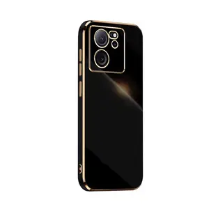 Xiaomi Mi 13t Pro Kılıf Volet Silikon - Siyah