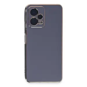 Xiaomi Redmi Note 12 Pro Plus Kılıf Volet Silikon - Mavi