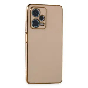 Xiaomi Redmi Note 12 Pro Plus Kılıf Volet Silikon - Pembe
