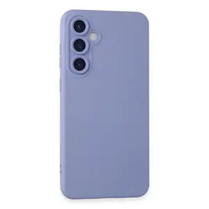 Samsung Galaxy S23 Fe Kılıf Nano İçi Kadife Silikon - Lila