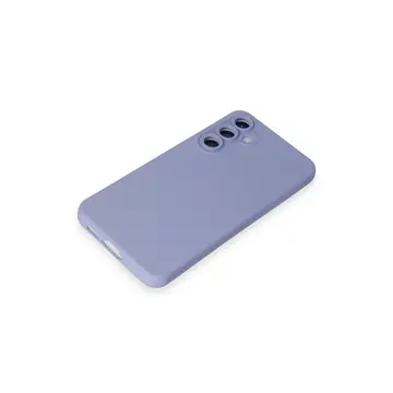 Samsung Galaxy S23 Fe Kılıf Nano İçi Kadife Silikon - Lila
