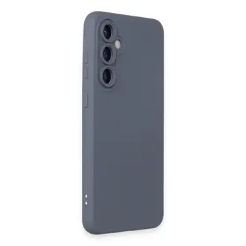 Samsung Galaxy S23 Fe Kılıf Nano İçi Kadife Silikon - Gri