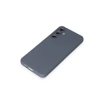 Samsung Galaxy S23 Fe Kılıf Nano İçi Kadife Silikon - Gri