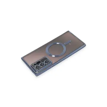 Samsung Galaxy Note 20 Ultra Kılıf Kross Magneticsafe Kapak - Sierra Blue