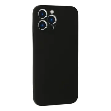 İphone 13 Pro Max Kılıf Nano İçi Kadife Silikon - Siyah
