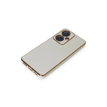Vivo Y27 Kılıf Volet Silikon - Beyaz