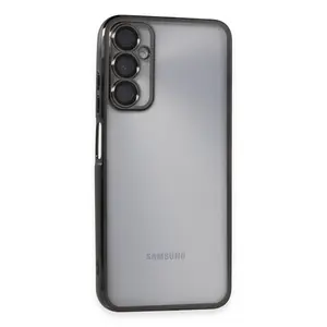 Samsung Galaxy A05s Kılıf Razer Lensli Silikon - Siyah