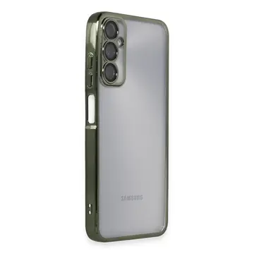 Samsung Galaxy A05s Kılıf Razer Lensli Silikon - Yeşil
