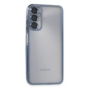 Samsung Galaxy A05s Kılıf Razer Lensli Silikon - Açık Mavi