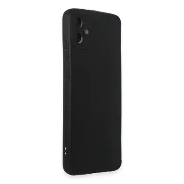 Samsung Galaxy A05 Kılıf Loop Deri Silikon - Siyah