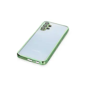 Samsung Galaxy A13 4g Kılıf Razer Lensli Silikon - Yeşil