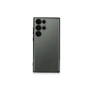 Samsung Galaxy S24 Ultra Kılıf Razer Lensli Silikon - Yeşil