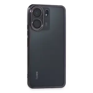 Xiaomi Redmi 13c Kılıf Razer Lensli Silikon - Mor