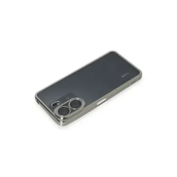 Xiaomi Redmi 13c Kılıf Razer Lensli Silikon - Gümüş