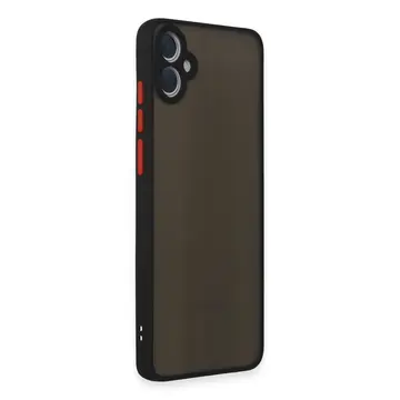 Samsung Galaxy A05 Kılıf Montreal Silikon Kapak - Siyah