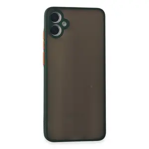 Samsung Galaxy A05 Kılıf Montreal Silikon Kapak - Yeşil