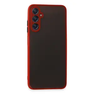 Samsung Galaxy A05s Kılıf Montreal Silikon Kapak - Kırmızı