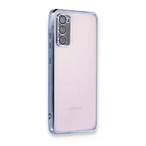 Samsung Galaxy S20 Fe Kılıf Razer Lensli Silikon - Açık Mavi