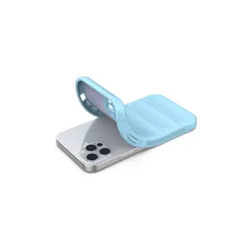 İphone 12 Pro Kılıf Optimum Silikon - Sky Blue