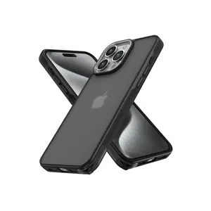 İphone 15 Pro Max Kılıf Elegant Kapak - Siyah