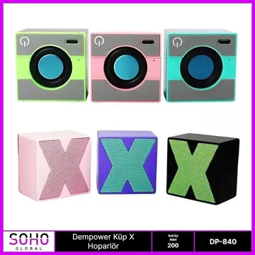 Küp X Mini Hoparlör