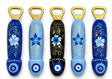 Ahşap Penis Tasarımlı Şişe Açacağı 5'li Set No:1011