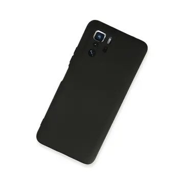 Xiaomi Poco X3 Gt Kılıf Nano İçi Kadife Silikon - Siyah