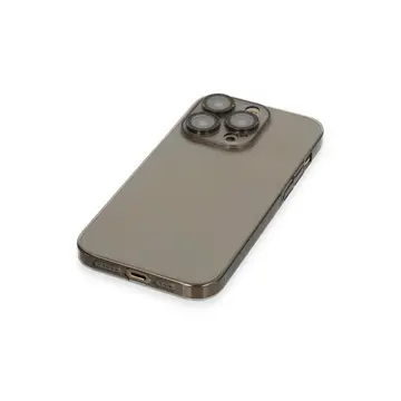 İphone 13 Pro Max Kılıf Armada Lensli Kapak - Siyah
