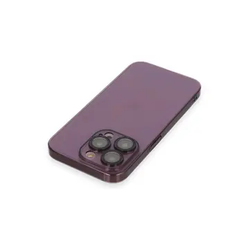 İphone 14 Pro Kılıf Armada Lensli Kapak - Derin Mor