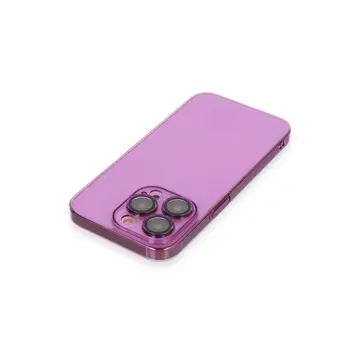 İphone 14 Pro Kılıf Armada Lensli Kapak - Mor
