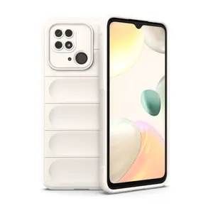 Xiaomi Redmi 10c Kılıf Optimum Silikon - Krem