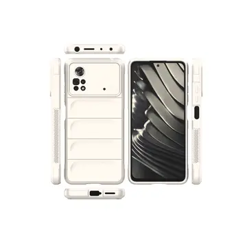 Xiaomi Poco X4 Pro 5g Kılıf Optimum Silikon - Krem
