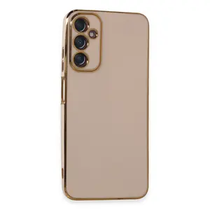Samsung Galaxy A05s Kılıf Volet Silikon - Pembe