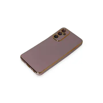 Samsung Galaxy A05s Kılıf Volet Silikon - Mor